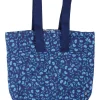 Danegry Tote Bag Cold Blue BIG FLEURIE