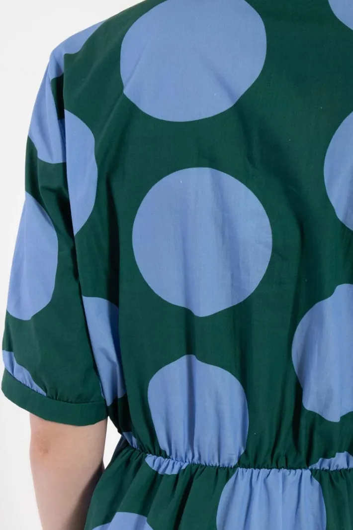 daneguldhorn_smooth_popli_5.webp Daneguldhorn Smooth Poplin Dress Verde DREAMYDOTS