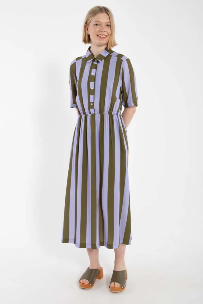 daneguldhorn_viscose_dres_0.webp Daneguldhorn Viscose Dress Lilla/Olive