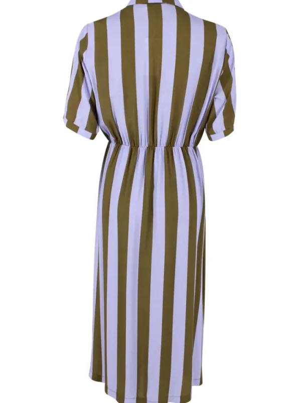 Daneguldhorn Viscose Dress Lilla/Olive