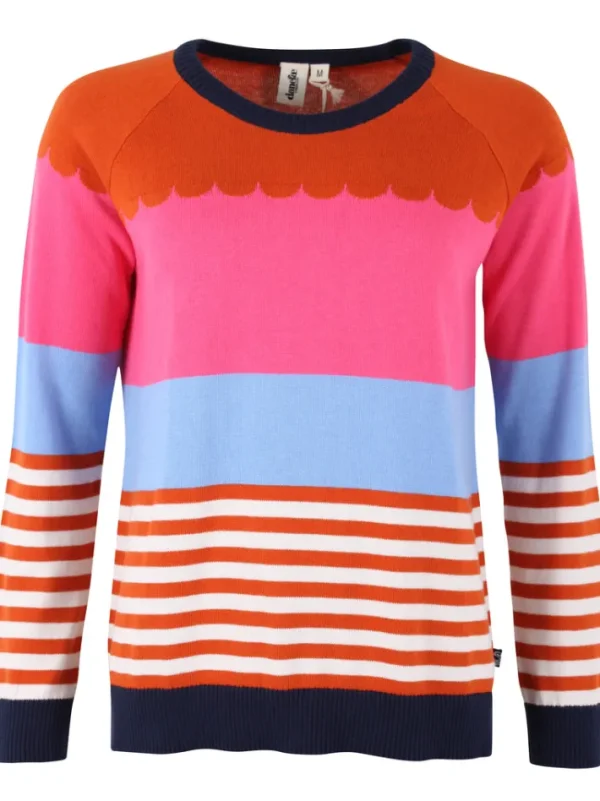 Danehappy Cotton Knit Sweater Light Rust MULTI