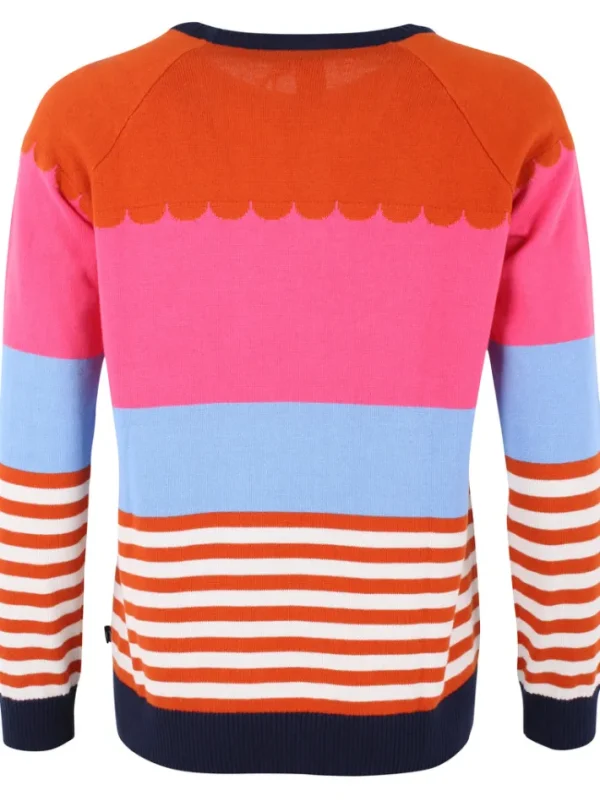 Danehappy Cotton Knit Sweater Light Rust MULTI