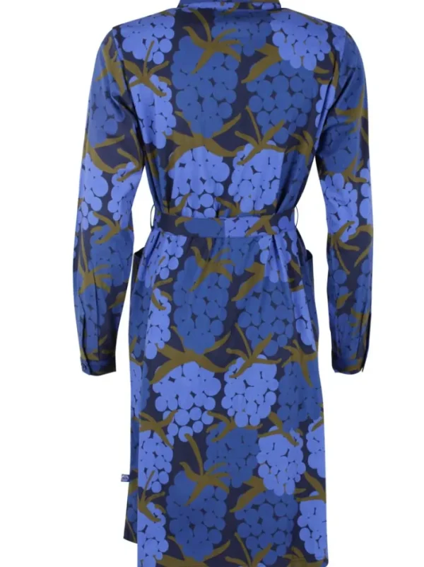 Daneheritage Poplin Dress Deep Blue MAXIBERRY