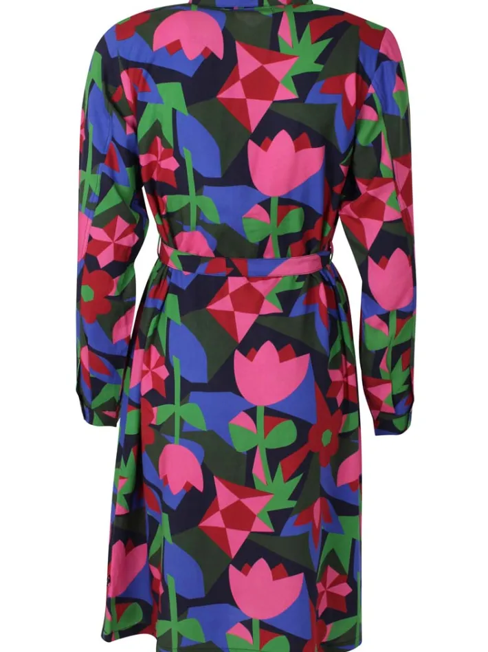 daneheritage_viscose_dres_5.webp Daneheritage Viscose Dress Dark Navy GEOFLEUR