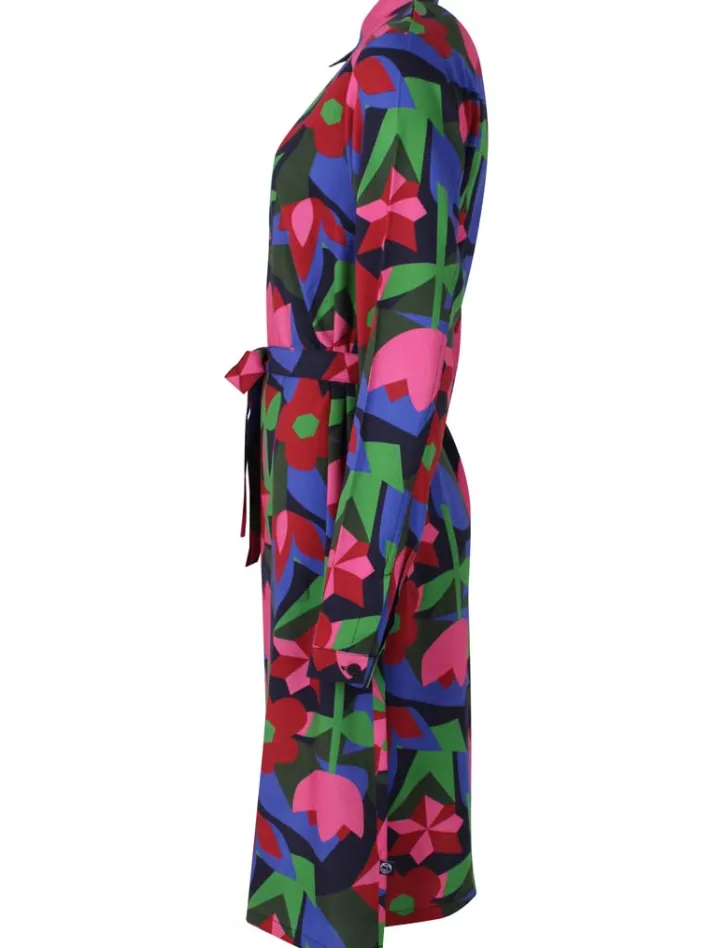 daneheritage_viscose_dres_6.webp Daneheritage Viscose Dress Dark Navy GEOFLEUR