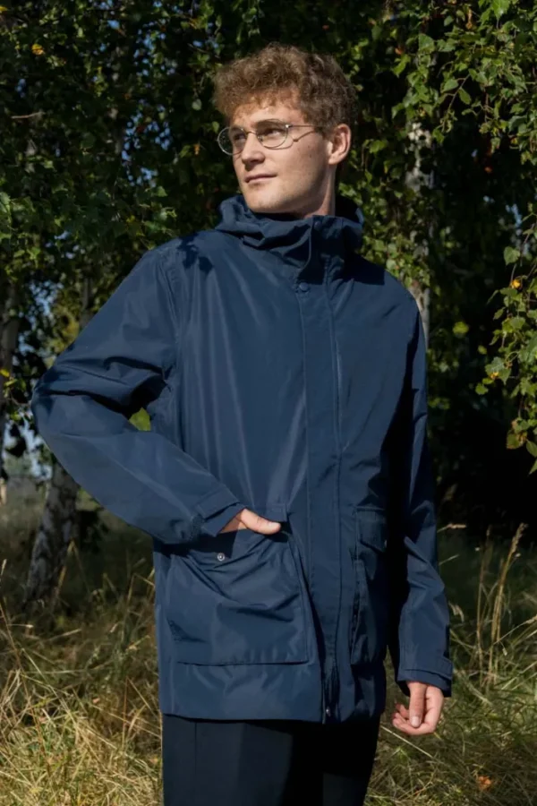 Danehirtshals Rain Jacket Dark Navy