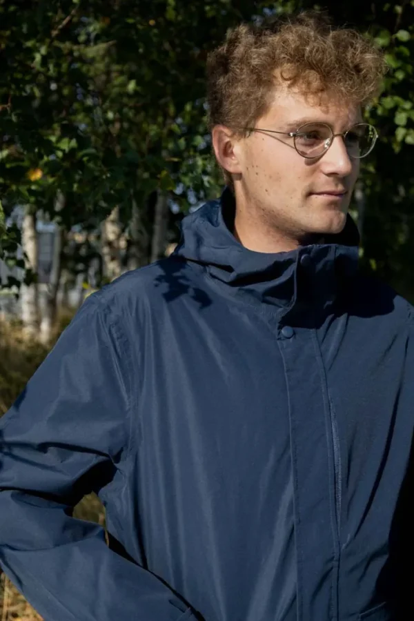 Danehirtshals Rain Jacket Dark Navy
