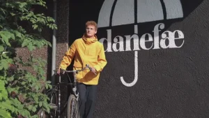 Danehirtshals Rain Jacket Dark Yellow