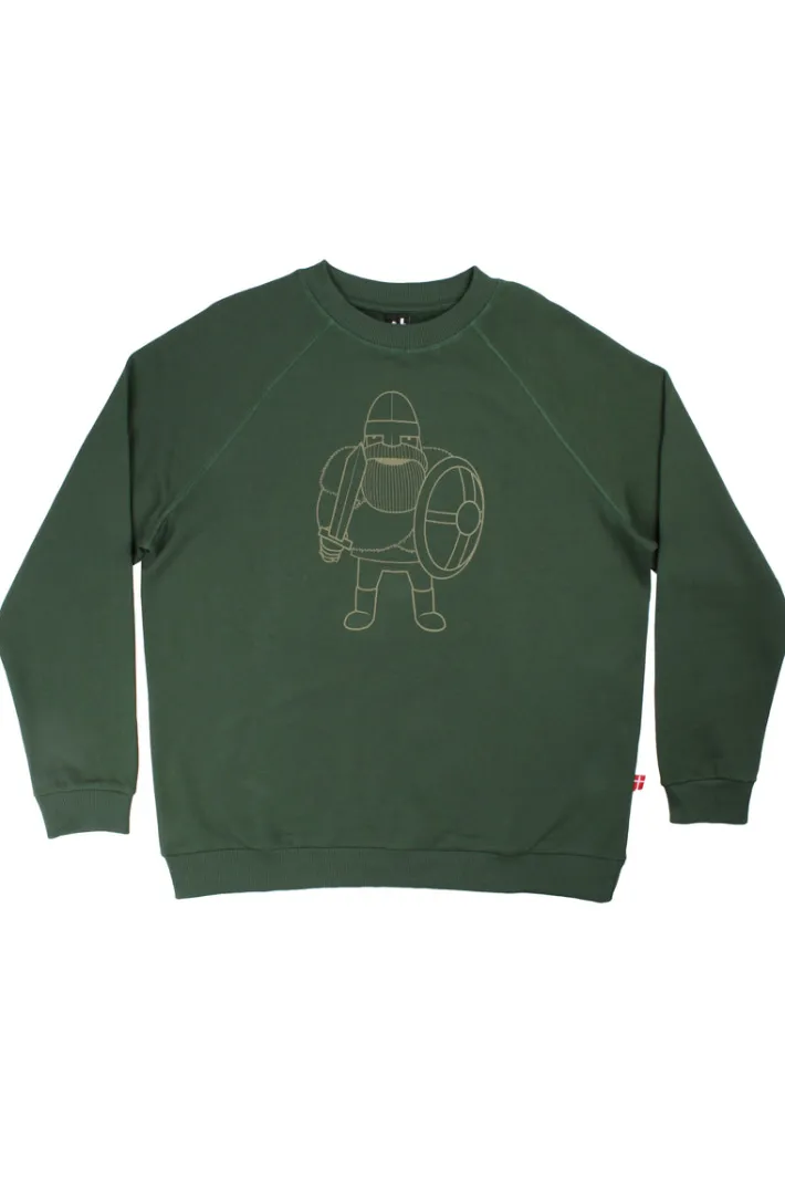 danehjalmer_crew_neck_swe_4-1.webp Danehjalmer Crew Neck Sweat Deep Green HARALD