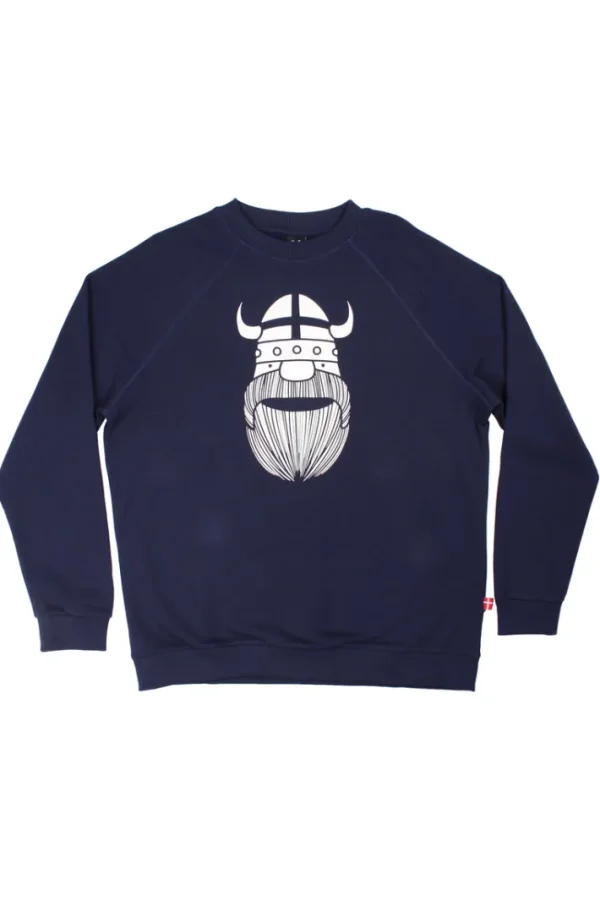 Danehjalmer Crew Neck Sweat Deep Navy ERIK