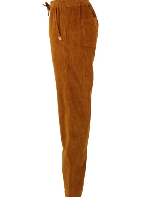 Daneholm Cord Stretch Pants Mustard