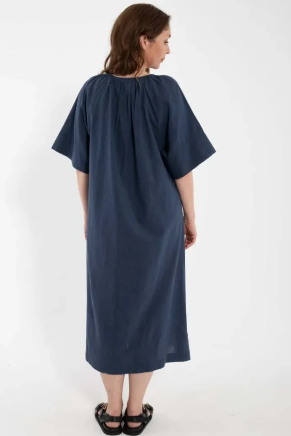 Danehostess Chambrey Dress Dark Chambrey