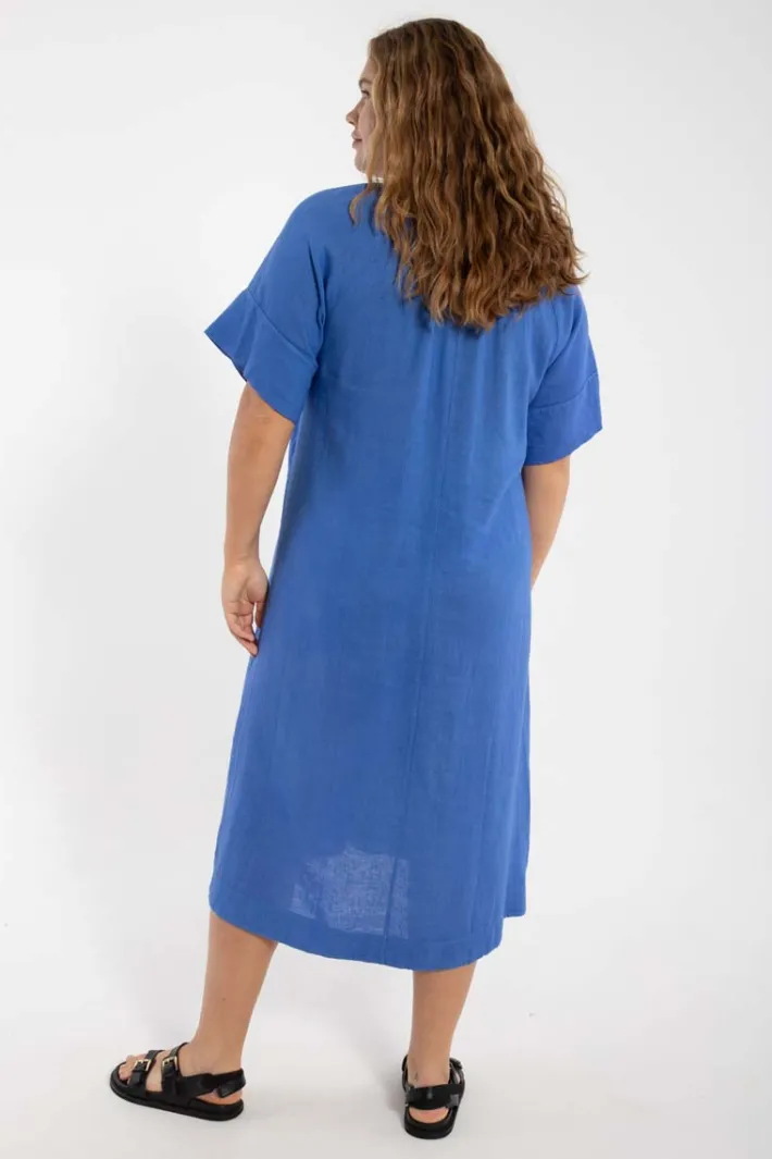 danehostess_modal_linnen__1.webp Danehostess Modal Linnen Dress Cold Blue