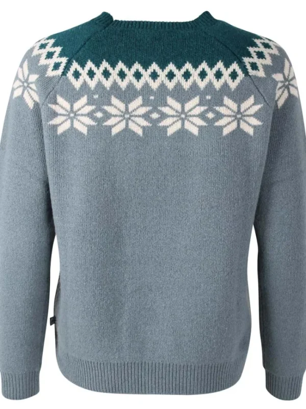 Danehytte Wool Sweater Blue Grey