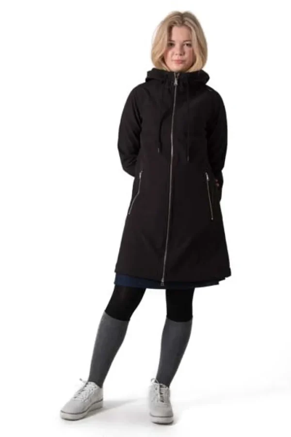 Danejane Softshell Black (khaki fleece)