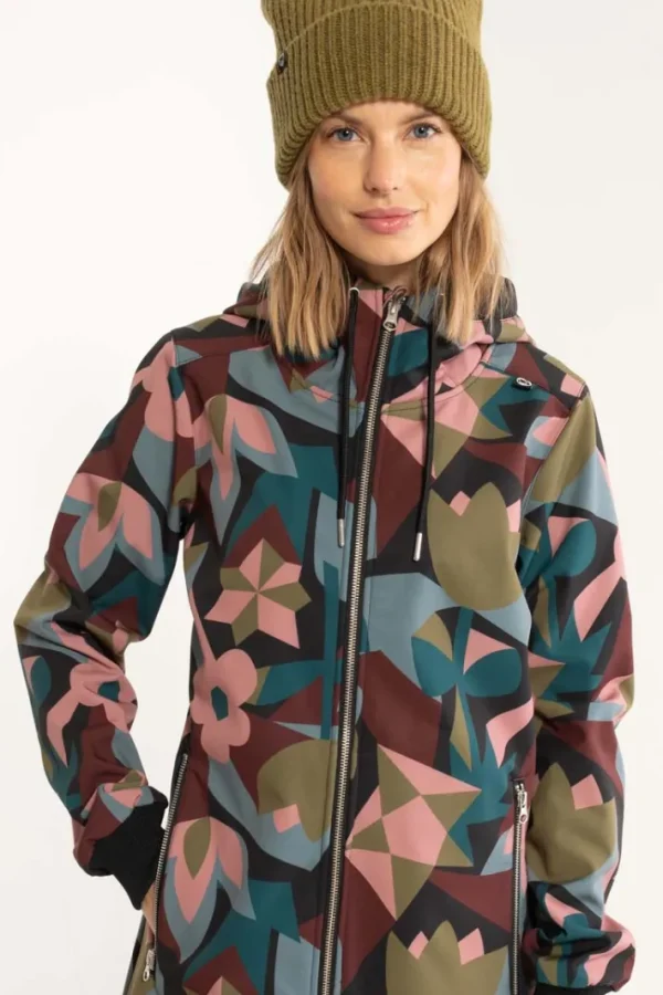 Danejane Softshell Black GEOFLEUR