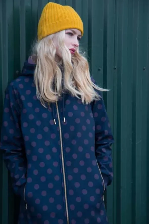 Danejane Softshell Dark Night/Grey Plum DOTS