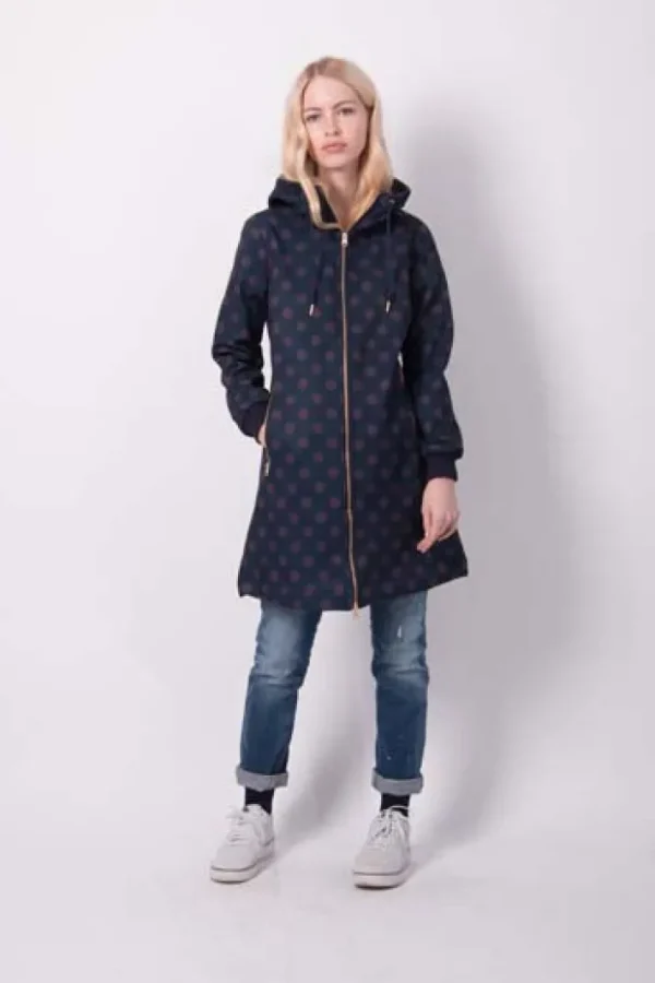 Danejane Softshell Dark Night/Grey Plum DOTS