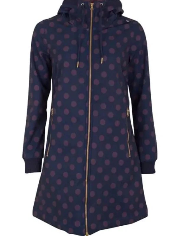 Danejane Softshell Dark Night/Grey Plum DOTS