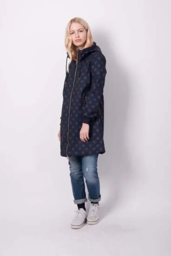 Danejane Softshell Dark Night/Grey Plum DOTS