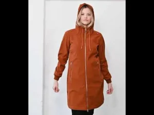 Danejane Softshell Dark Rust