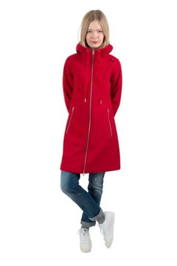 Danejane Softshell Dk Red