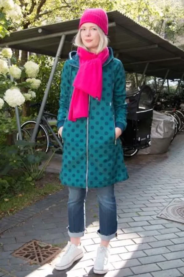 Danejane Softshell Duck/DK Slate DOTS