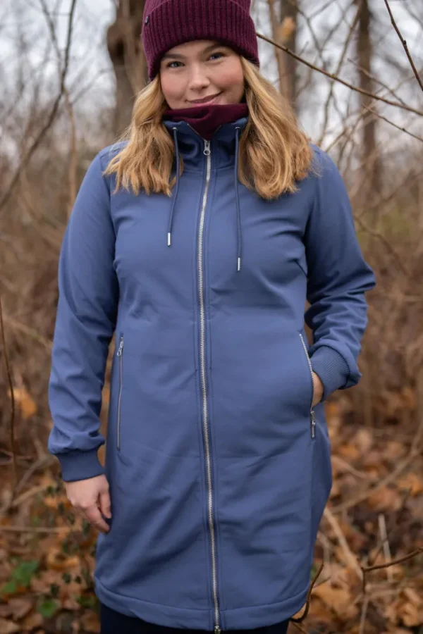 Danejane Softshell Grey Marine