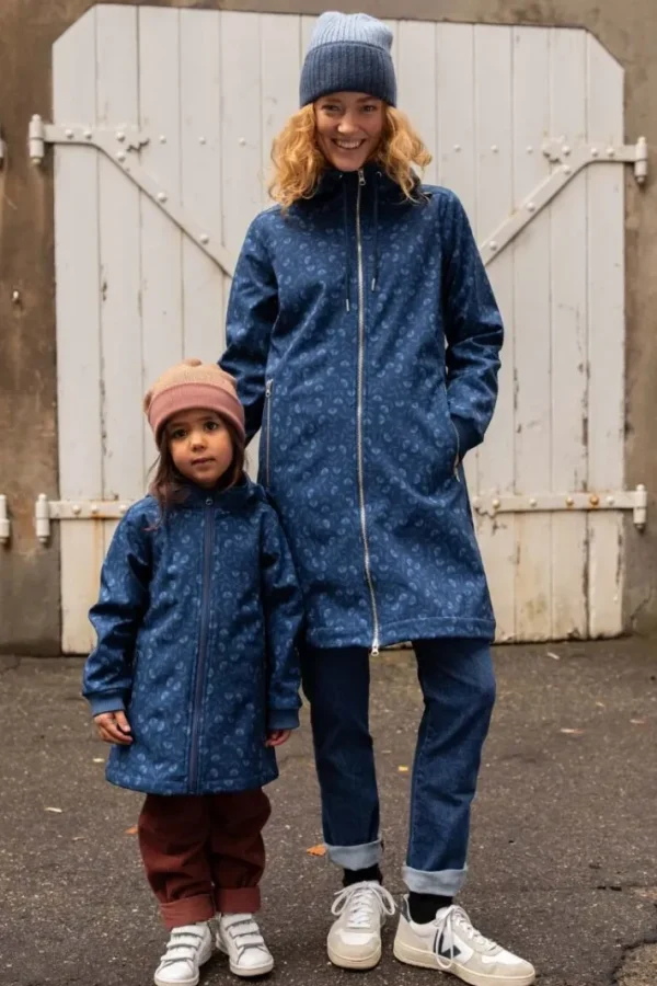 Danejane Softshell Marine FLEURIE