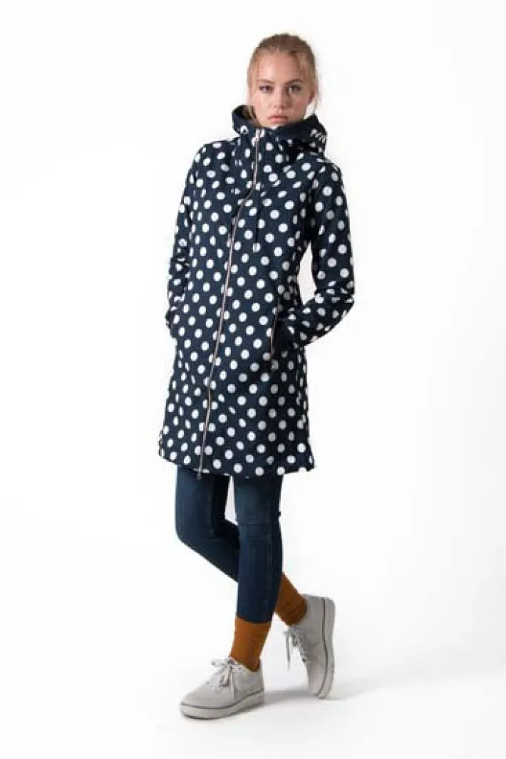 danejane_softshell_navyof_0.webp Danejane Softshell Navy/Offwhite DOTS
