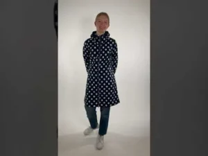 Danejane Softshell Navy/Offwhite DOTS