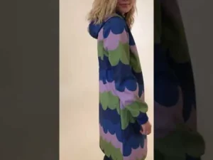 Danejane Softshell Olive/Soft viola PUFFY CLOUDS