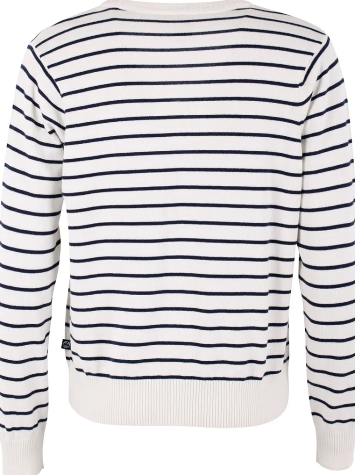 danejolly_cotton_knit_car_7.webp Danejolly Cotton Knit Cardigan Chalk/Dk Navy