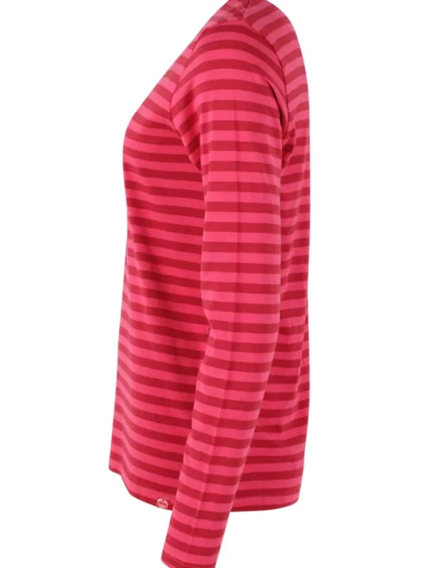 Danejubii LS Modal Tee Rouge/Power Pink