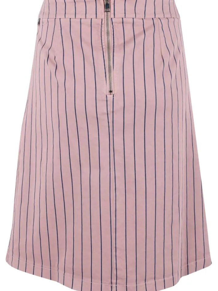 danekage_stretch_canvas_s_5.webp Danekage Stretch Canvas Skirt Rose Beige/Dk Navy