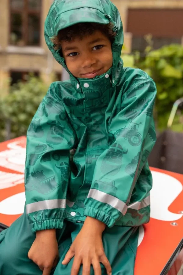 Danekarl Rain Set Teal/Dk Teal