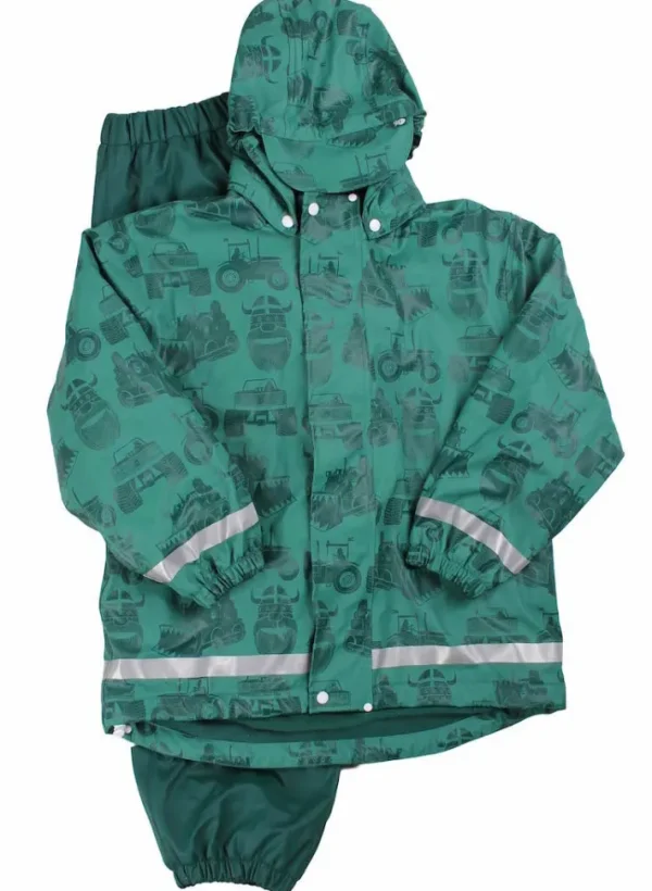 Danekarl Winter Rain Set Teal/Dk Teal