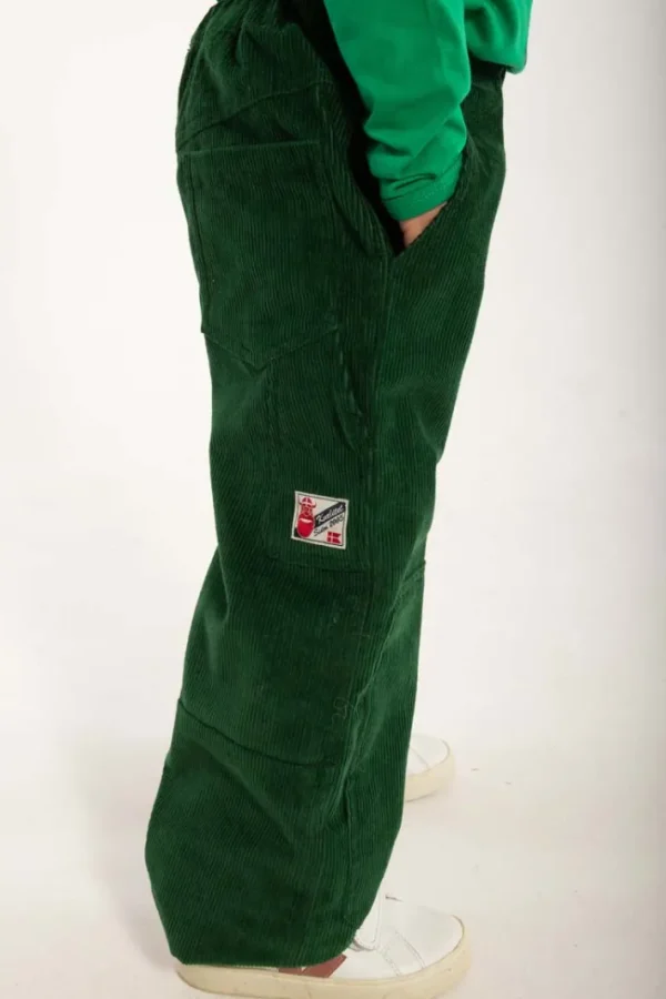 Danekatholt Cord Pants Dark Pine