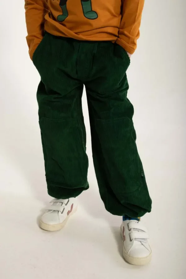 Danekatholt Cord Pants Dark Pine