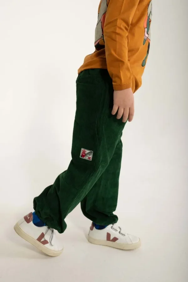 Danekatholt Cord Pants Dark Pine