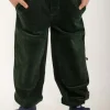Danekatholt Cord Pants Deep Forest