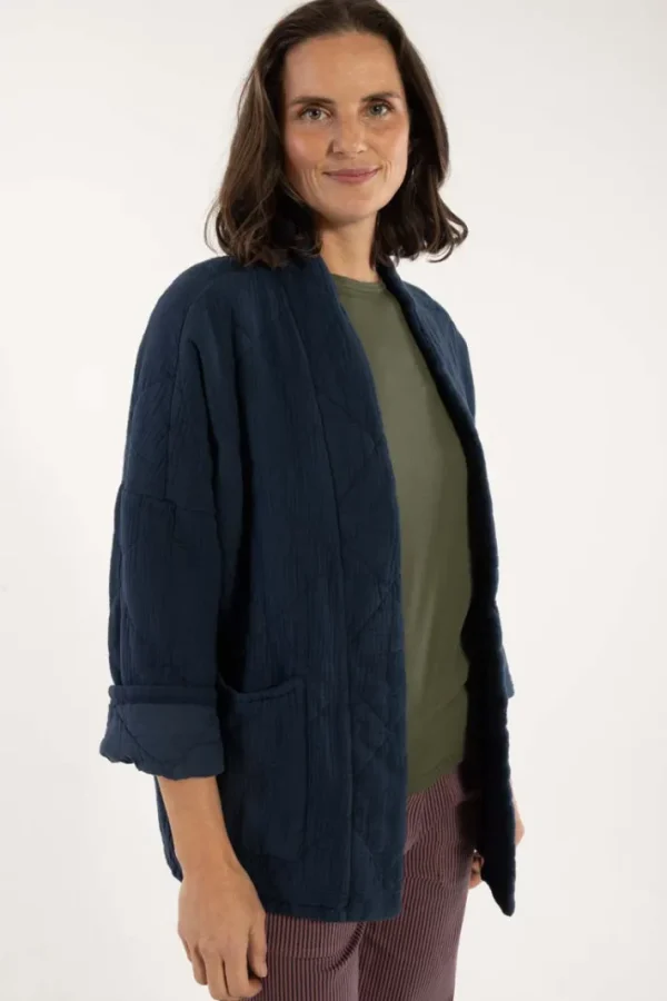 Danekatrin Quilt Jacket Dk Navy