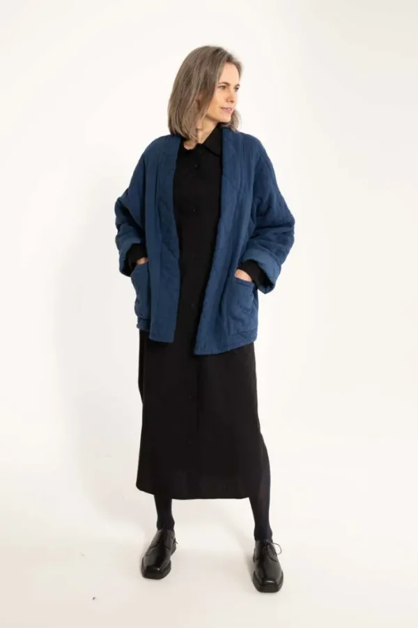 Danekatrin Quilt Jacket Deep Blue