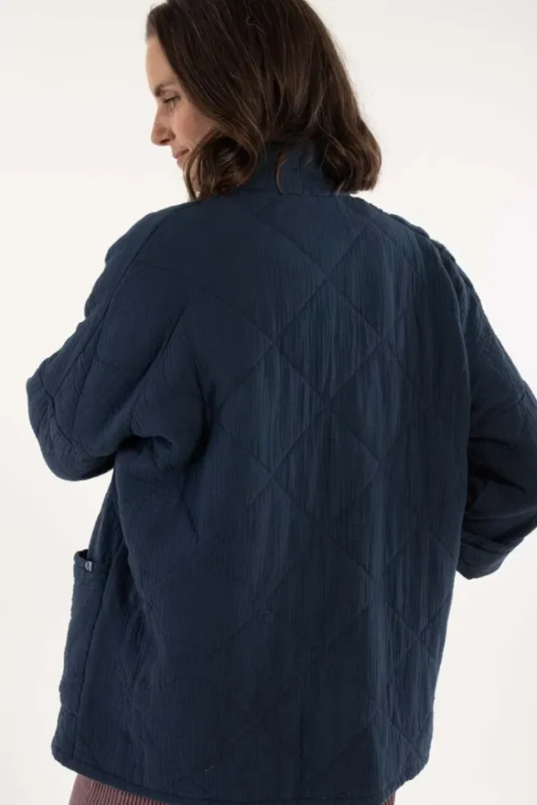 Danekatrin Quilt Jacket Dk Navy