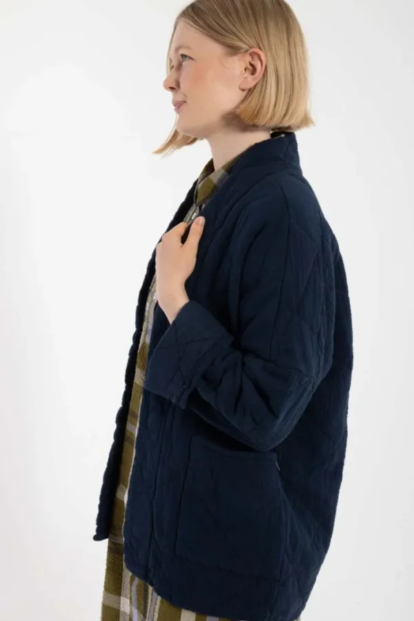 Danekatrin Quilt Jacket Dk Navy