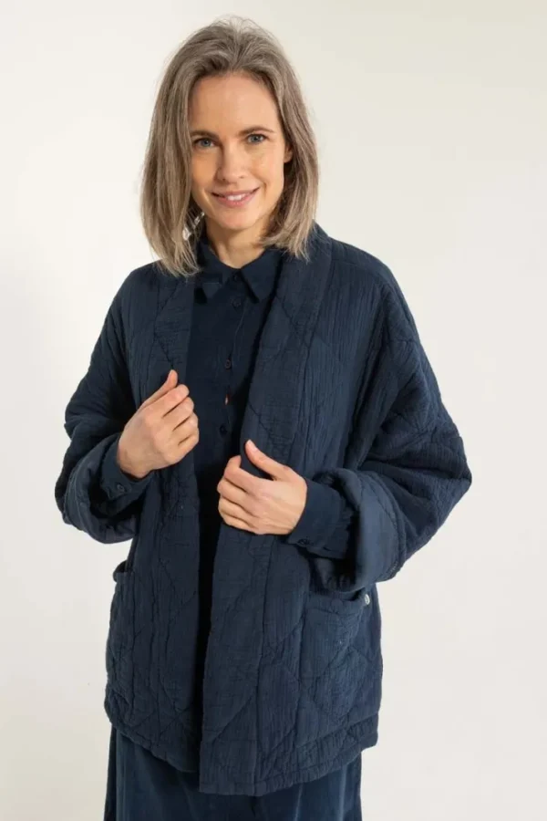 Danekatrin Quilt Jacket Dk Navy