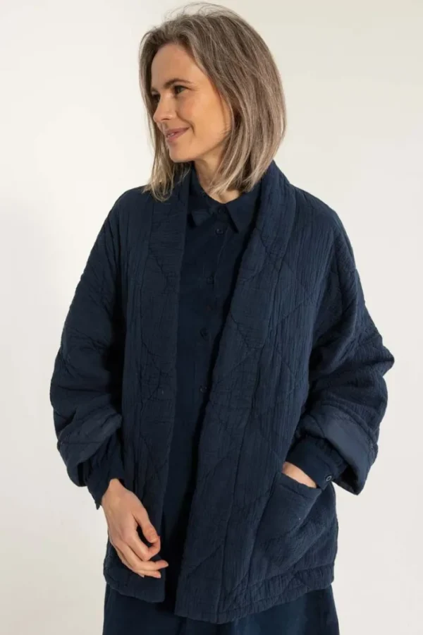 Danekatrin Quilt Jacket Dk Navy