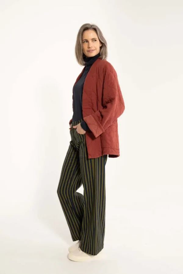 Danekatrin Quilt Jacket Swedish Red