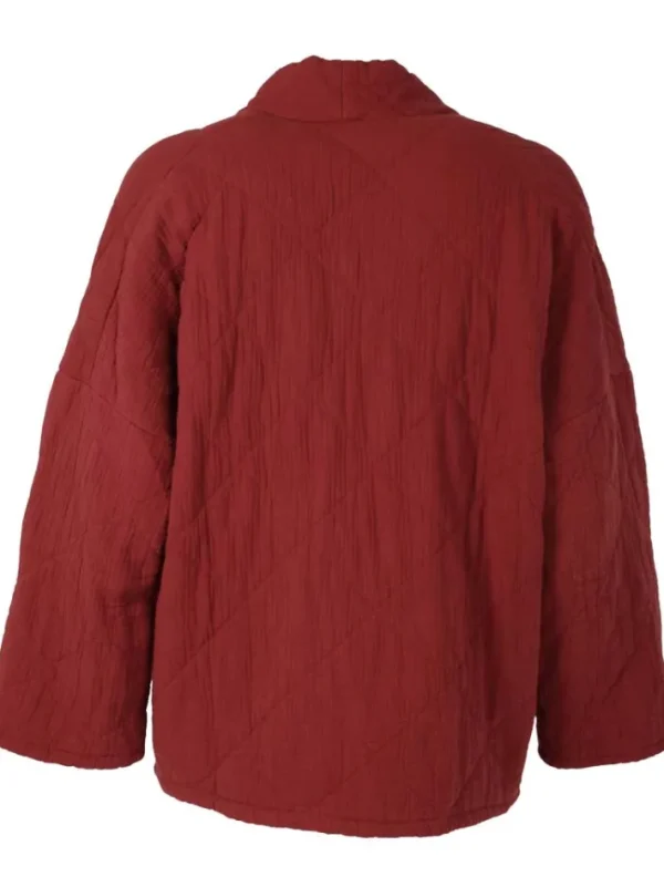 Danekatrin Quilt Jacket Swedish Red
