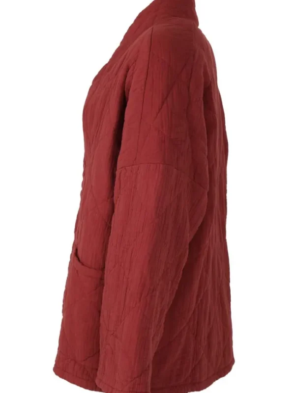Danekatrin Quilt Jacket Swedish Red